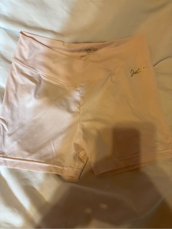 Justice Other - Justice Girls Light Pink Athletic Shorts